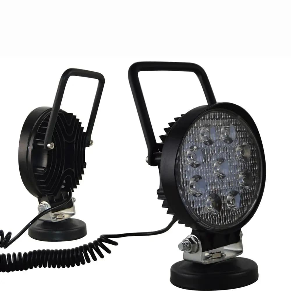 Auxtings 4 pouces 4 ''Portable 27W 42W projecteur Base magnétique Led lampe de travail voiture camio