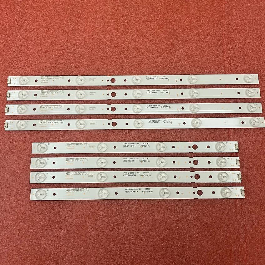 Bandes de rétroéclairage LED pour TV 43UJ620Y 43UG620V 43UJ620V 43UJ6200 SW43D09R SW43D09L-ZC22AG-02