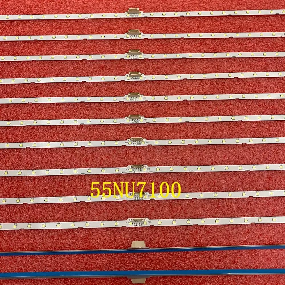 Bande LED pour Samsung UE55NU7025 UE55NU7026 UE55N5500 UE55NU7175 UE55NU7120 UE55NU7179 UE55NU7099 U