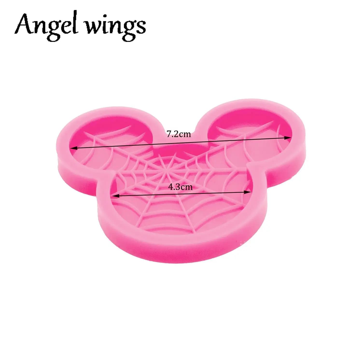 DY1333 souris brillante tasse de boisson à café/crème glacée souris araignée web moules en Silicone 