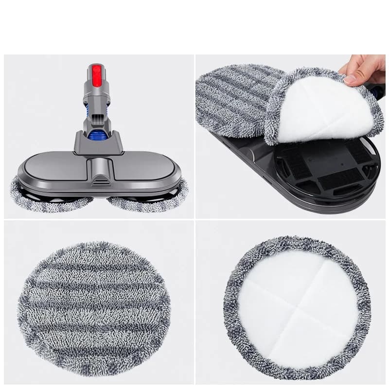 Chiffon de nettoyage en microfibre pour aspirateur Samsung Jet90. Accessoires pour balai électrique 