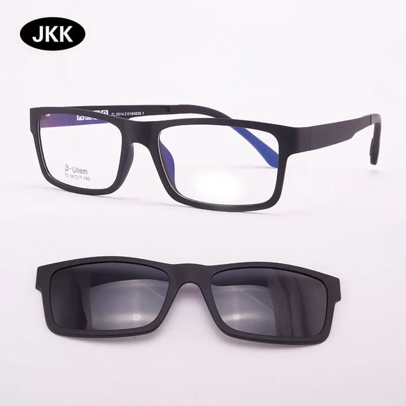 Lunettes de soleil ultra-légères à clip magnétique, monture de myopie, lunettes polarisées, lunettes