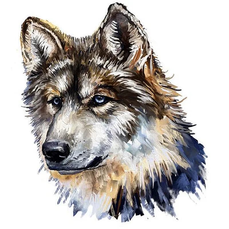 Autocollant de voiture Animal loup, nouvelle décoration de personnalité en vinyle imperméable, décor