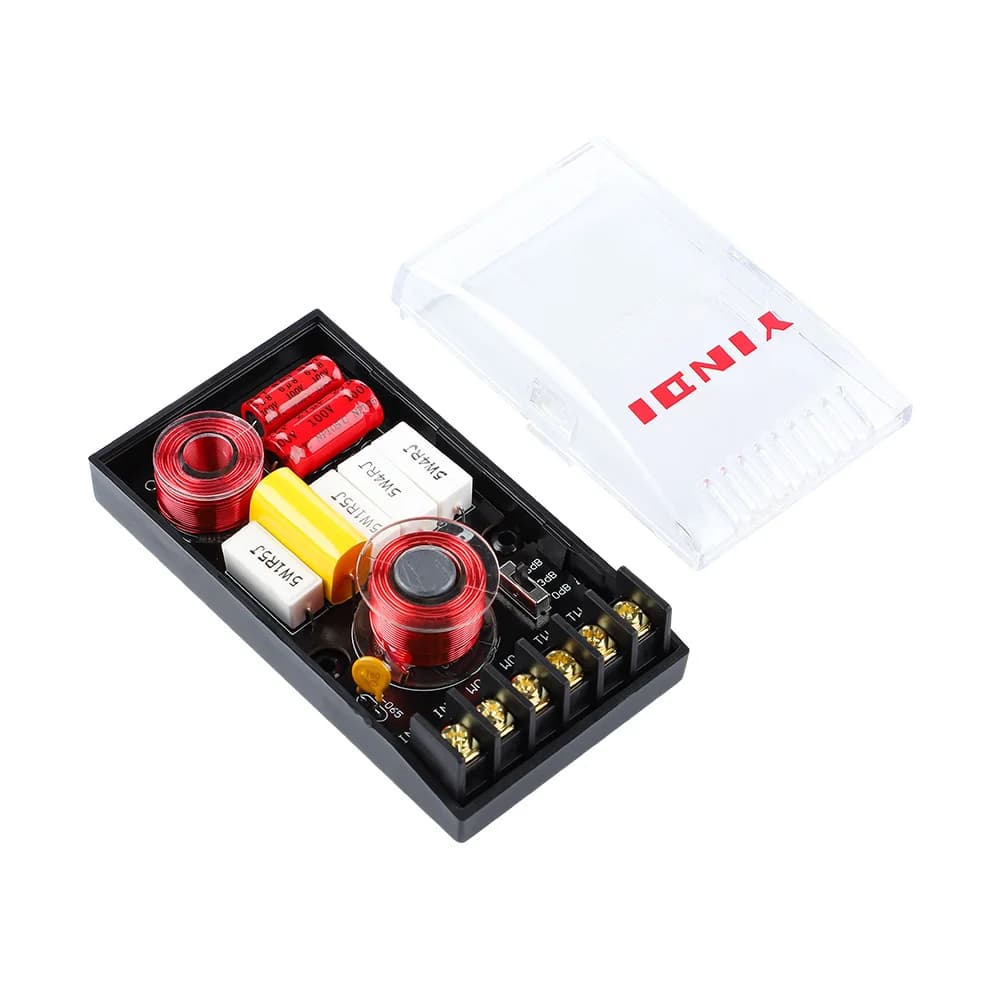 AIYIMA-Haut-parleur audio de voiture, 200W, 2 voies croisées, aigus, basses, indépendant, filtre hau