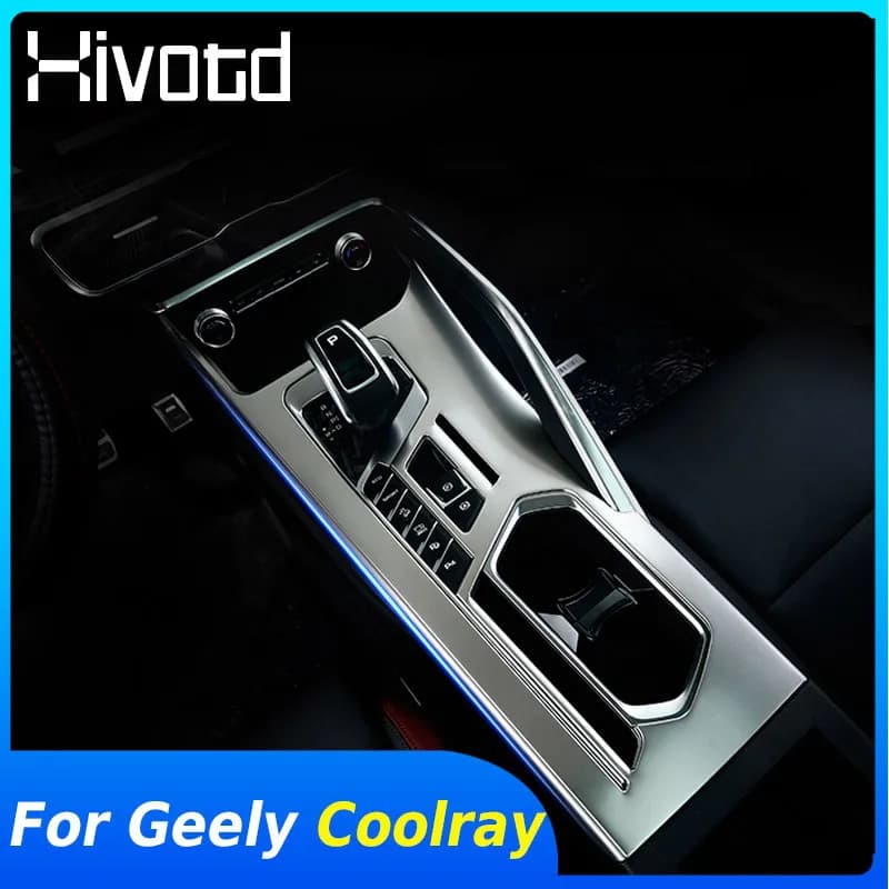 Couvercle de panneau de changement de vitesse pour Geely Coolray BelGee X50, garniture de panneau de