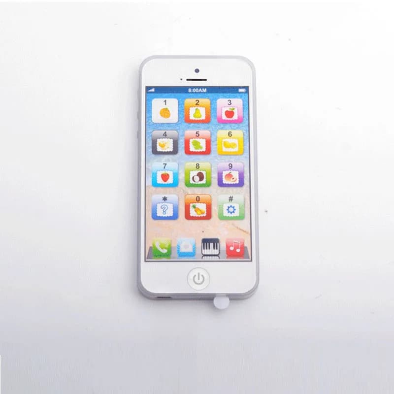 Téléphone de Simulation pour enfants, jouets éducatifs musicaux pour bébés, apprentissage de l'angla