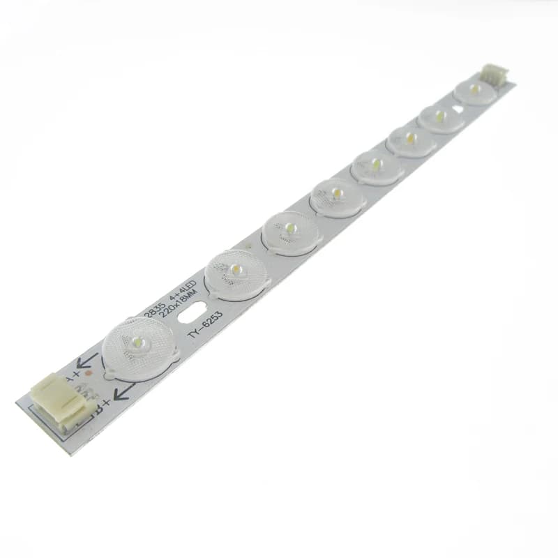 10 pièces LED Tube plafonnier Module Source 4W 6W 8W trois couleurs 2835 LED barre lumières plafonni