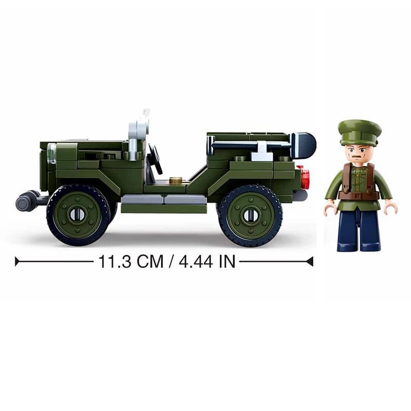 SLUBAN-décennie s de construction de voiture de l'armée militaire de la seconde guerre mondiale pour