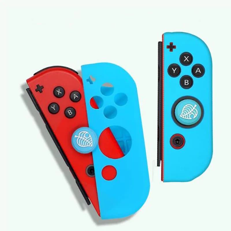 Capuchon de poignée de bâton de pouce souple en Silicone, mignon, housse de Joystick pour Nintendo S