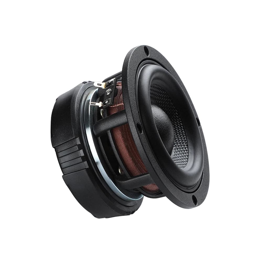 AIYIMA 1 PC 4.5 pouces caisson de basses haut-parleur Hifi 4/8 Ohm 50 W bassin en fibre de verre bas