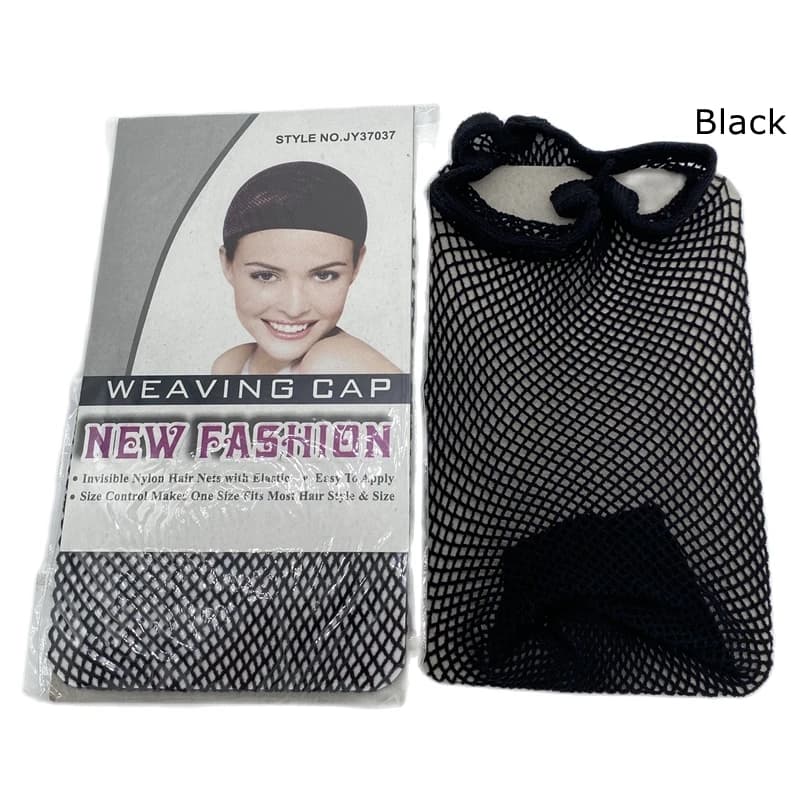 20 paquets nouvelle mode tissage casquette extensible élastique filet à cheveux haut ouvert Snood pe