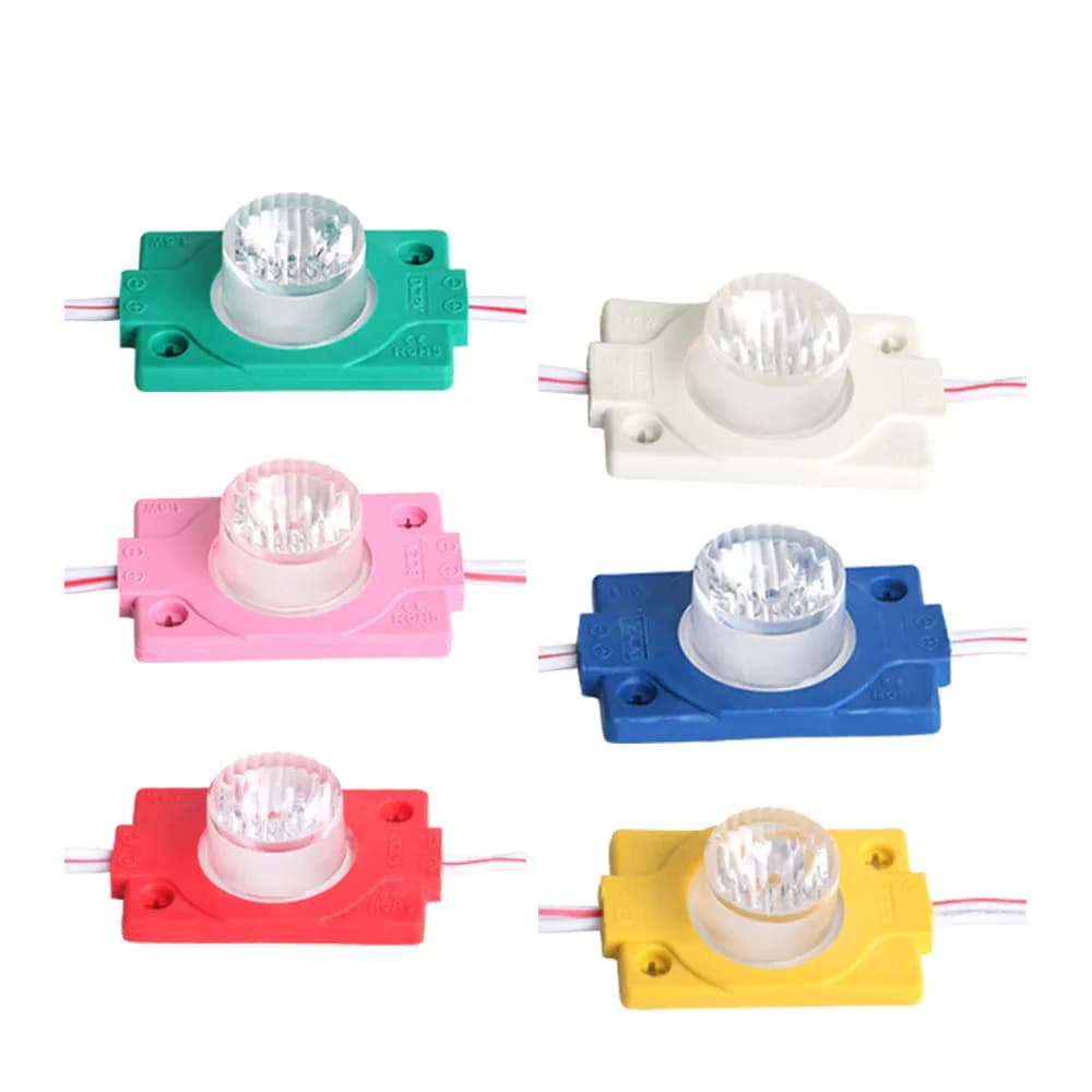 10 pièces Module de bande Led 12v COB lumière publicité conception signe rétro-éclairage boutique ba