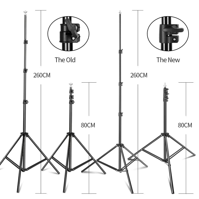 Support de fond pour Studio Photo et vidéo, 2.6x3M/8.5x10 pieds, système de Support de fond télescop