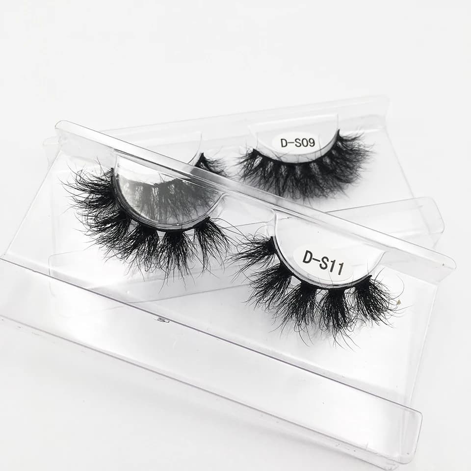 RED SIREN – faux-cils en vison véritable, doux et naturels, pour maquillage, vente en gros, 10-50 pa