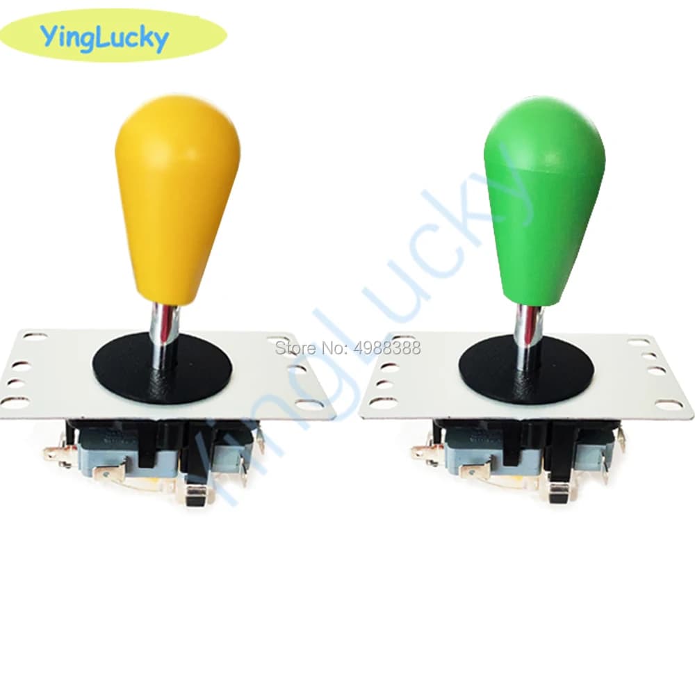 Nouveau Kit d'arcade de Joysticks de bricolage 2 joueurs encodeur USB avec Joystick SANWA LED bouton
