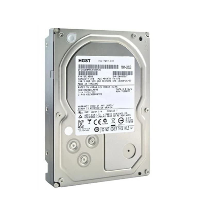 HGST-Disque dur HDD 7200 pliable d'origine, 10 To, 8 To, 6 To, 4 To, cache 64 Mo, SATA III, 3.5 ", s