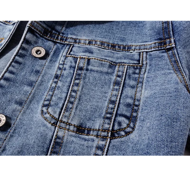 2025 printemps automne nouvelle veste en jean femmes grande taille 5XL Vintage mince à manches longu