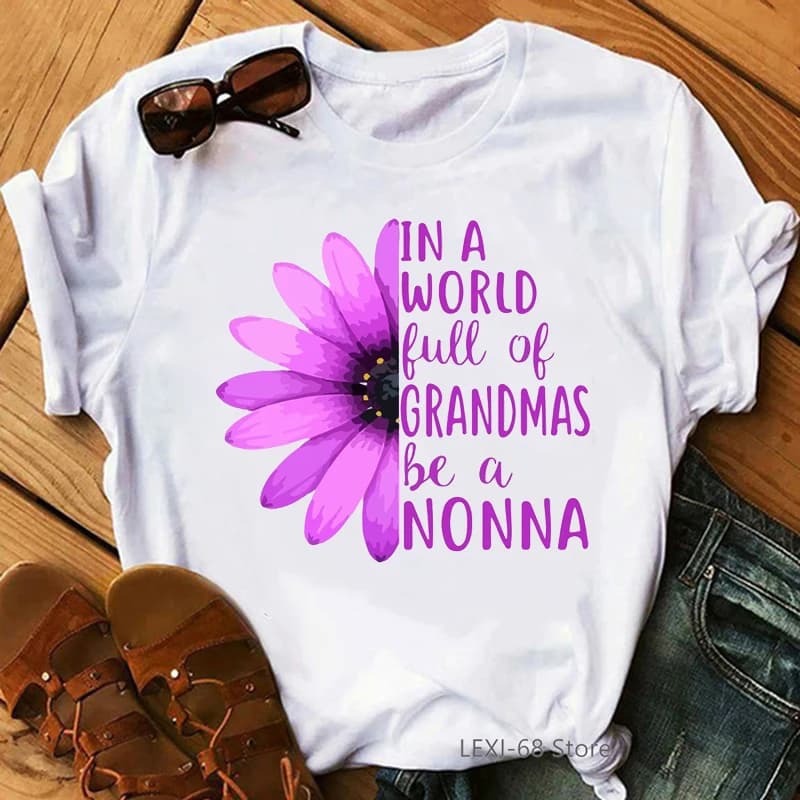 T-shirt imprimé I Love Being A Mimi Letter pour femme, cadeau pour la fête des mères, mode estivale,
