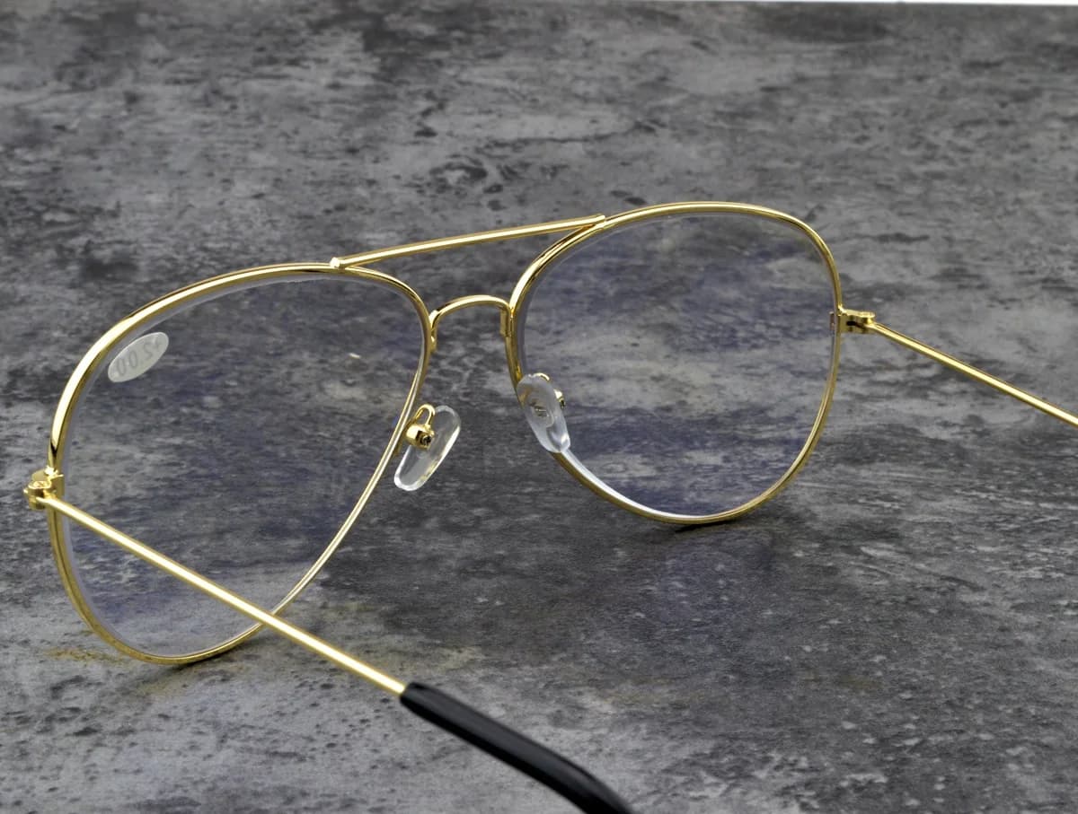 Lunettes de lecture progressives à Double pont pour hommes et femmes, Style Aviation, voir loin et v