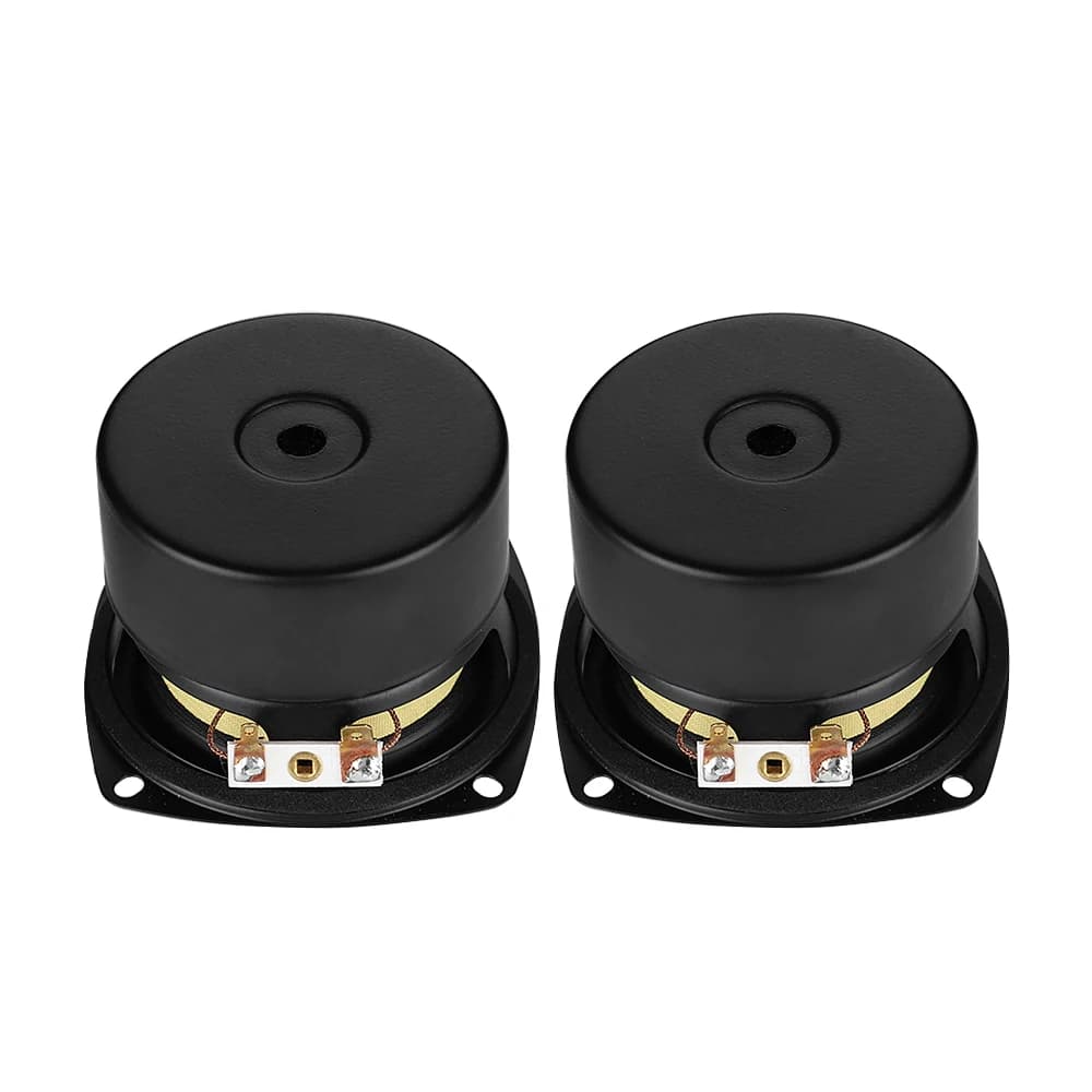 AIYIMA 2 pièces, haut-parleur audio portable pleine gamme de 3 pouces, 4 8 ohms, 25W, enceintes bibl