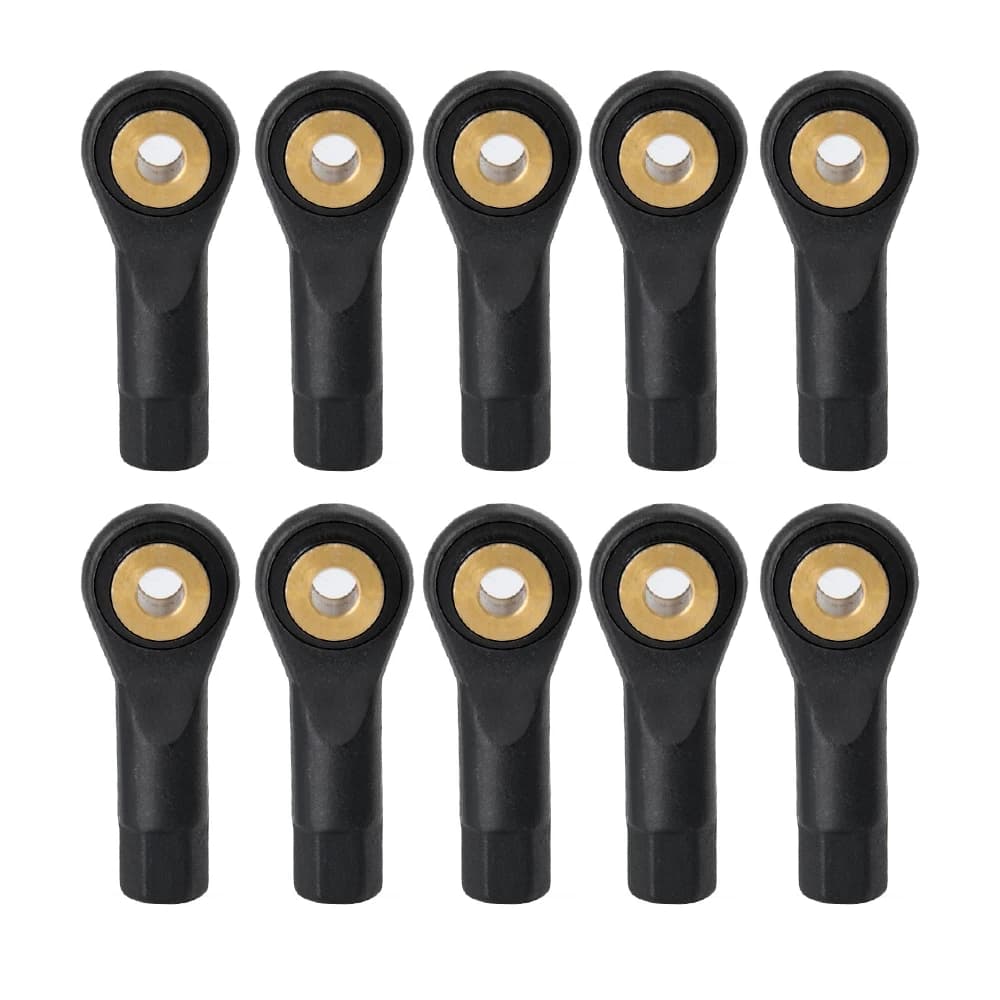 AXSPEED 10 pièces en plastique M2 M3 embout de tige rotule 19/26/27/30mm pour 1/10 RC voiture sur ch