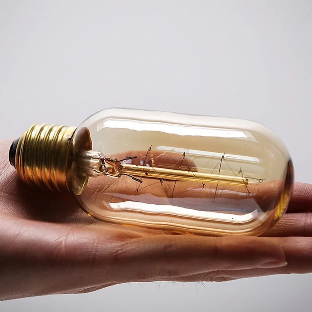 Ampoule rétro Edison à intensité variable E27 40W 110V 220V Ampoule rétro lampe incandescente Filame