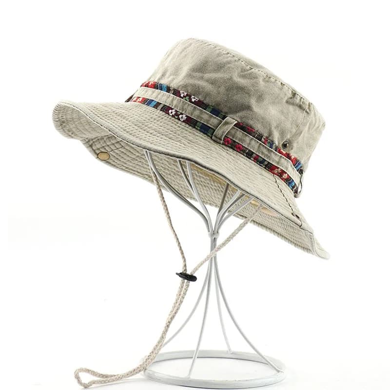 Chapeau d'été en coton pour hommes, protection UV, casquettes de soleil polyvalentes, plein air, esc