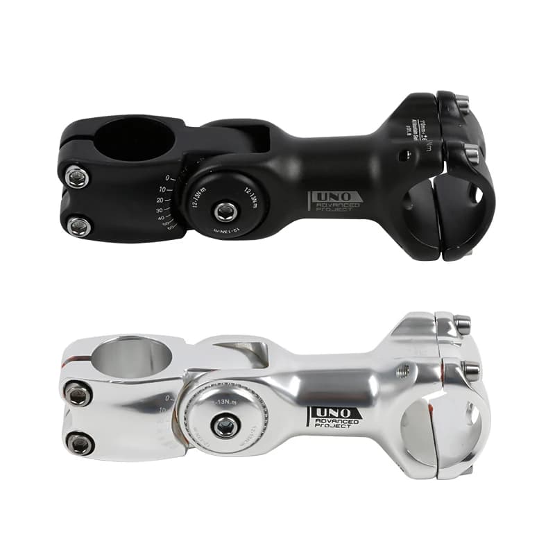 UNO – élévation de guidon de vélo réglable de 0 à 60 degrés, 25.4mm, 31.8mm