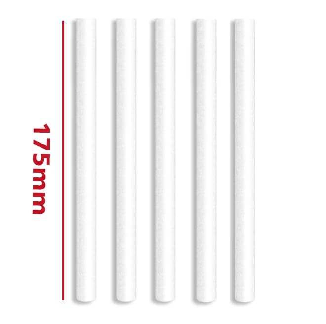5 pièces/paquet humidificateur coton-tige noyau coton filtre mèches humidificateur bâtons coton filt