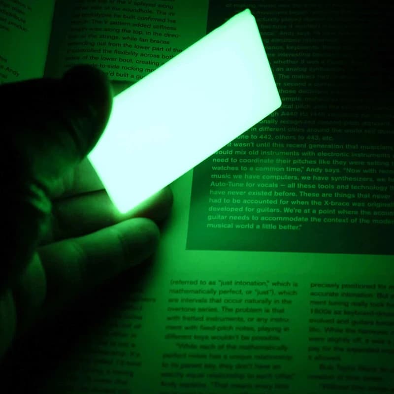 Accessoires TEC qui brillent dans la nuit, guide lumineux, embrite BEACON Morale, Patch dur, marqueu