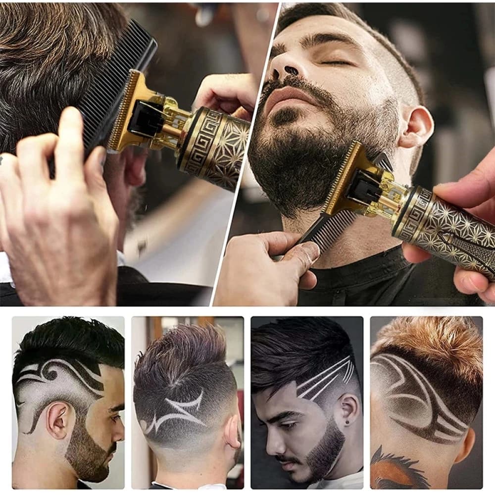 T9 électrique tondeuse à cheveux nouveau tondeuse à cheveux professionnel rasoir barbe salon de coif