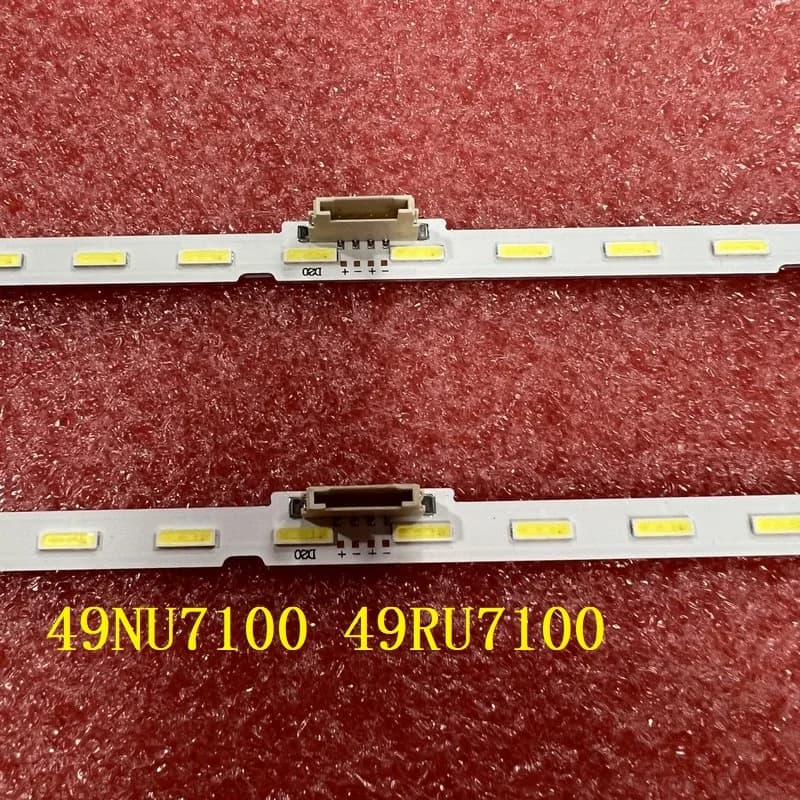 Bandes de rétroéclairage LED pour Samsung, UE49NU7100U, UE49N5500AU, UE49RU7100, UA49RU7100, UA49RU7
