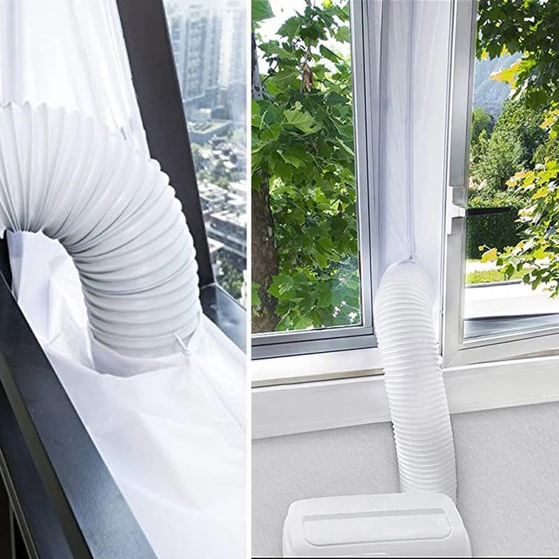 Promotion! Joint de fenêtre AirLock pour climatiseur portable, 400 cm, flexible, plaque de grilles e