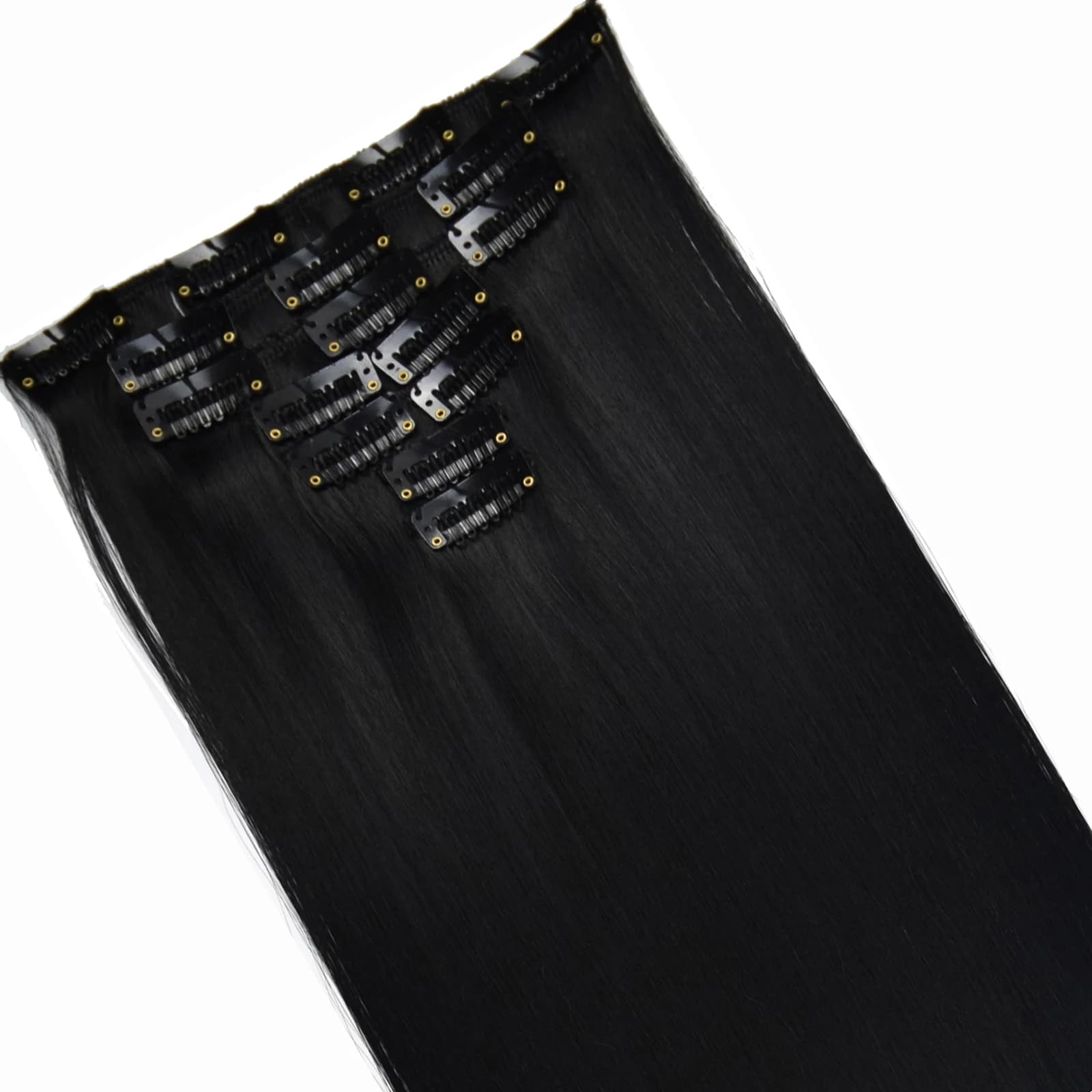 TOPREETY résistant à la chaleur B5 fibre synthétique 130gr pince droite dans les Extensions de cheve