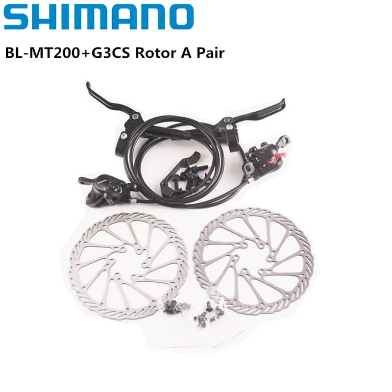 Shimano MT200 frein BL BR vtt e-bike frein à disque hydraulique vélo vélo électrique frein gauche av
