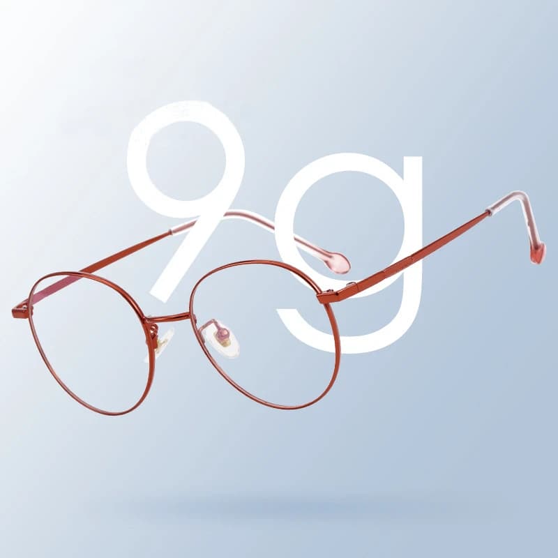 YIMARUILI Ultra léger pur titane lunettes cadre rétro rond décoratif optique Prescription lunettes c