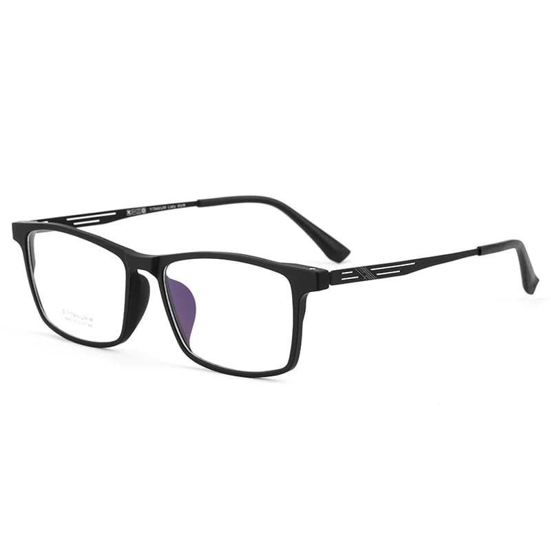 YIMARUILI hommes ultraléger confortable lunettes grande taille TR90 titane myopie hypermétropie opti