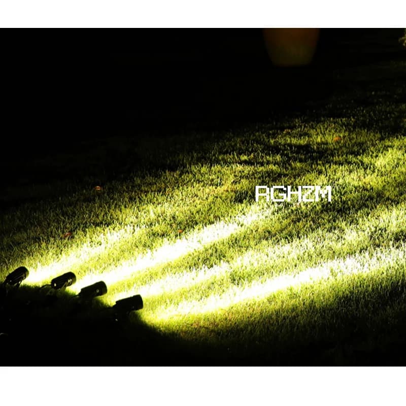Lanterne de jardin imperméable à pic, éclairage LED, spot lumineux d'extérieur, idéal pour une pelou
