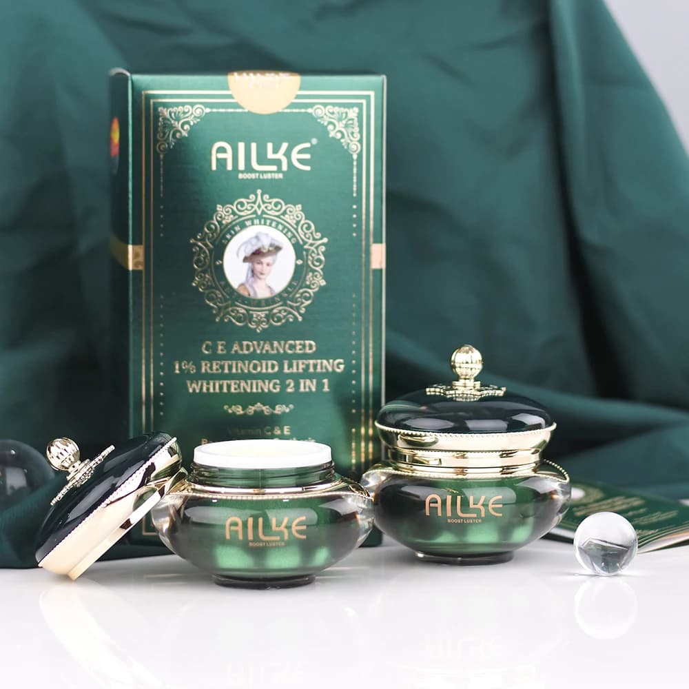 AILKE crème pour le visage anti-taches foncées, avec rétinol, vitamine C, réduit les taches de rouss