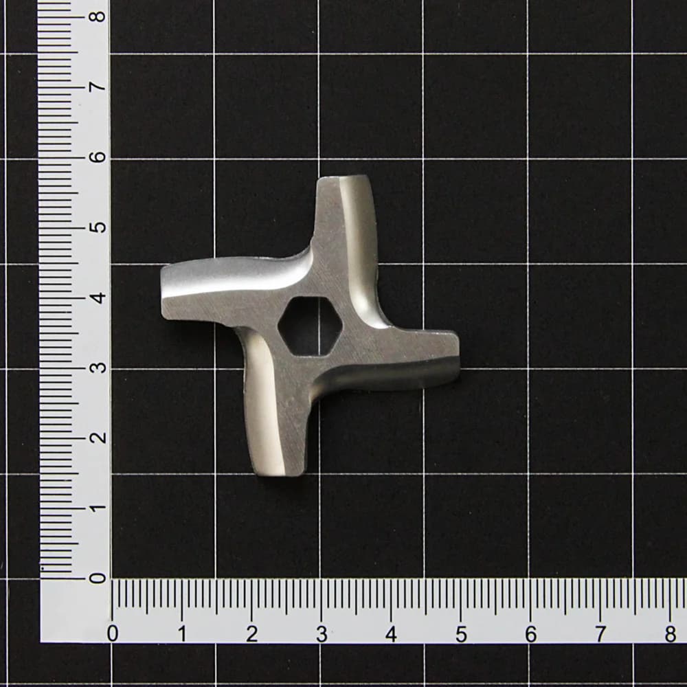 1 jeu d'appareils de cuisine, 1 pièce, 115mm, vis pour hachoir à viande SS- 989843   Et 3 lames pour