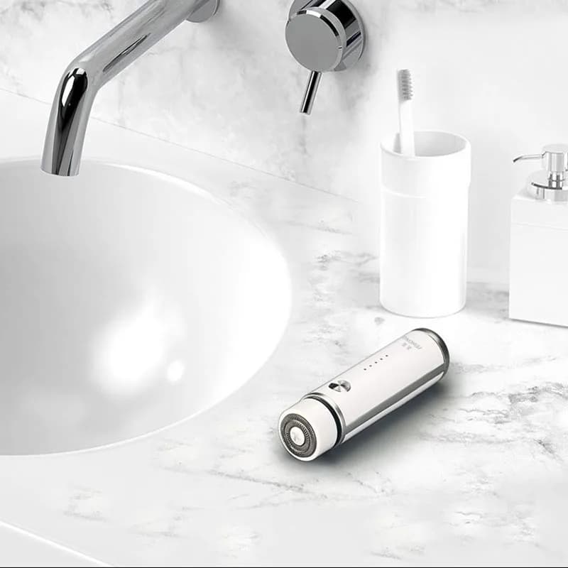 Mini rasoir électrique pour hommes, rasoir électrique Portable, couteau à barbe, chargeur USB, rasoi