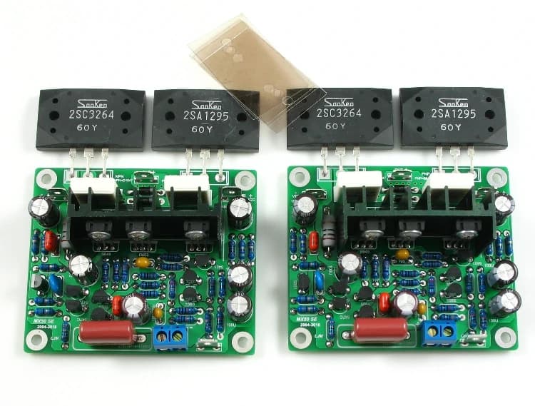 Carte amplificateur de puissance audio double canal MX50 SE 100W × 2, 2 pièces, amplificateur stéréo