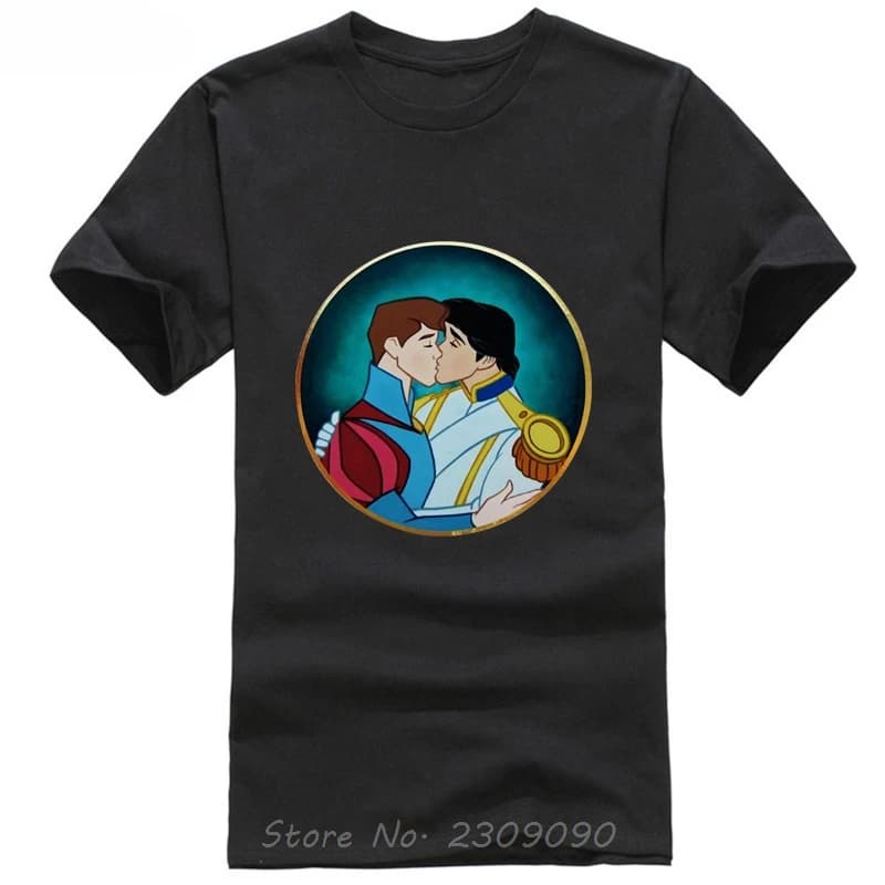 T-shirt à col rond en coton pour hommes, t-shirts Anime drôles, t-shirts Hip Hop, Harajuku, Gay Kd'a