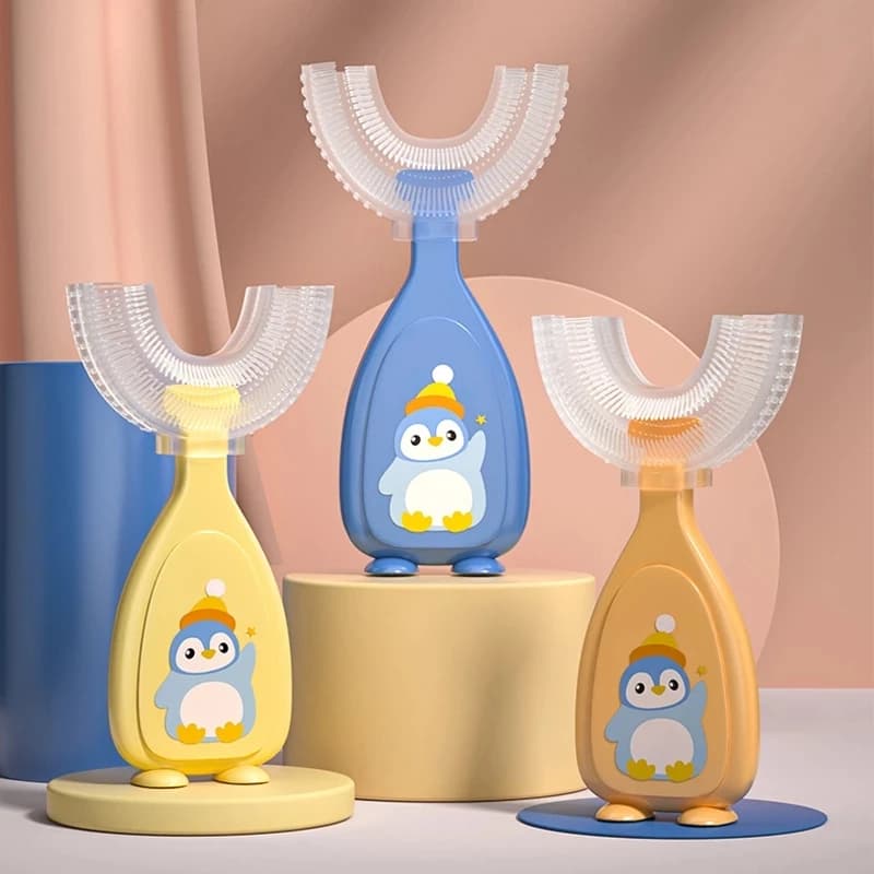 brosse a dent enfant santé du bébé brosse a dent en forme de u brosse a dent bebe Brosse à dents 360
