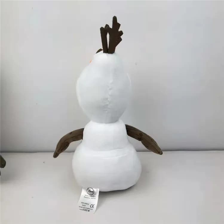 Jouet en peluche OlPG pour enfants, bonhomme de neige mignon, dessin animé, princesse beurre, Elsa, 