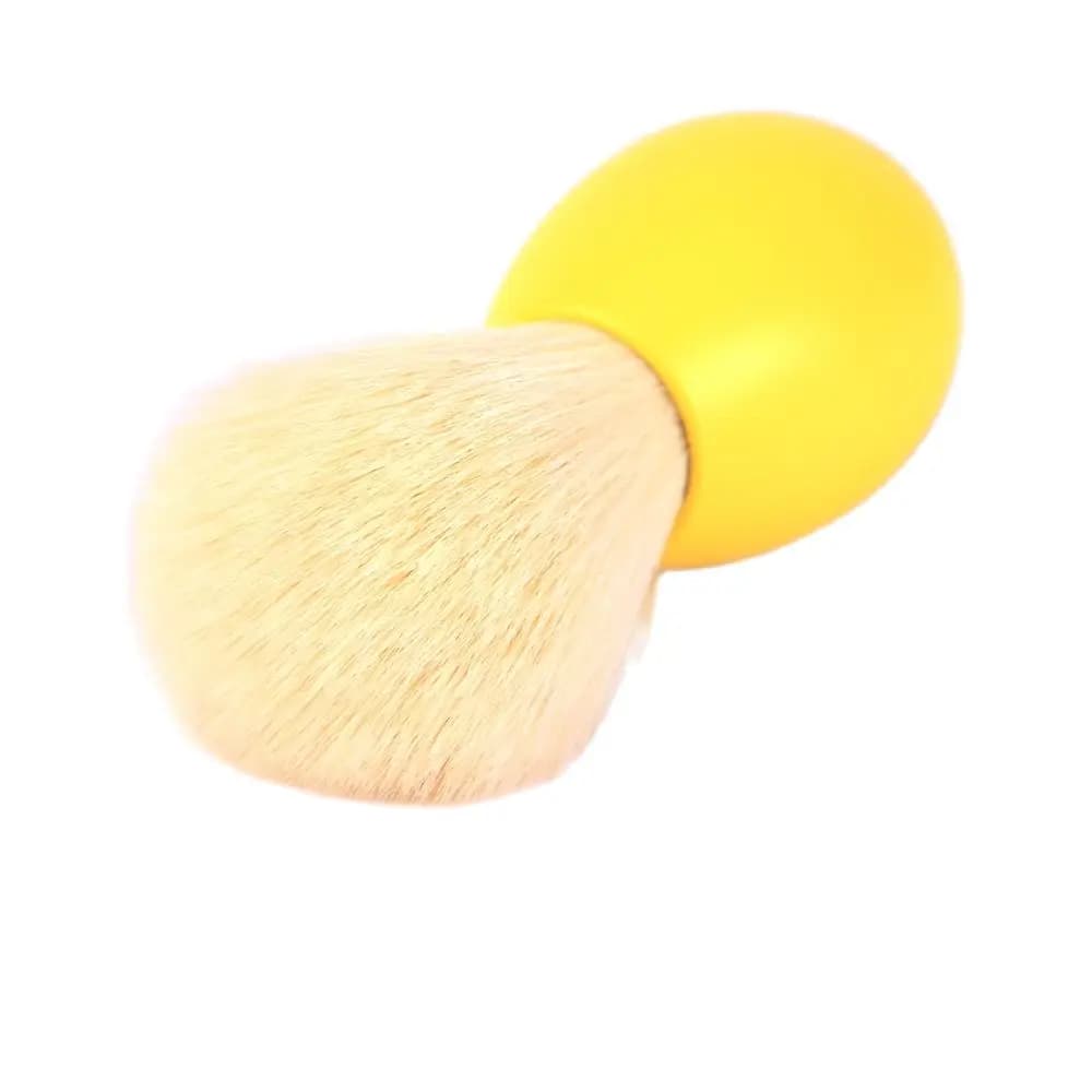 YAQI – brosse de rasage à nœud en cachemire pour homme, outil pour le jour de pâques, Version jaune