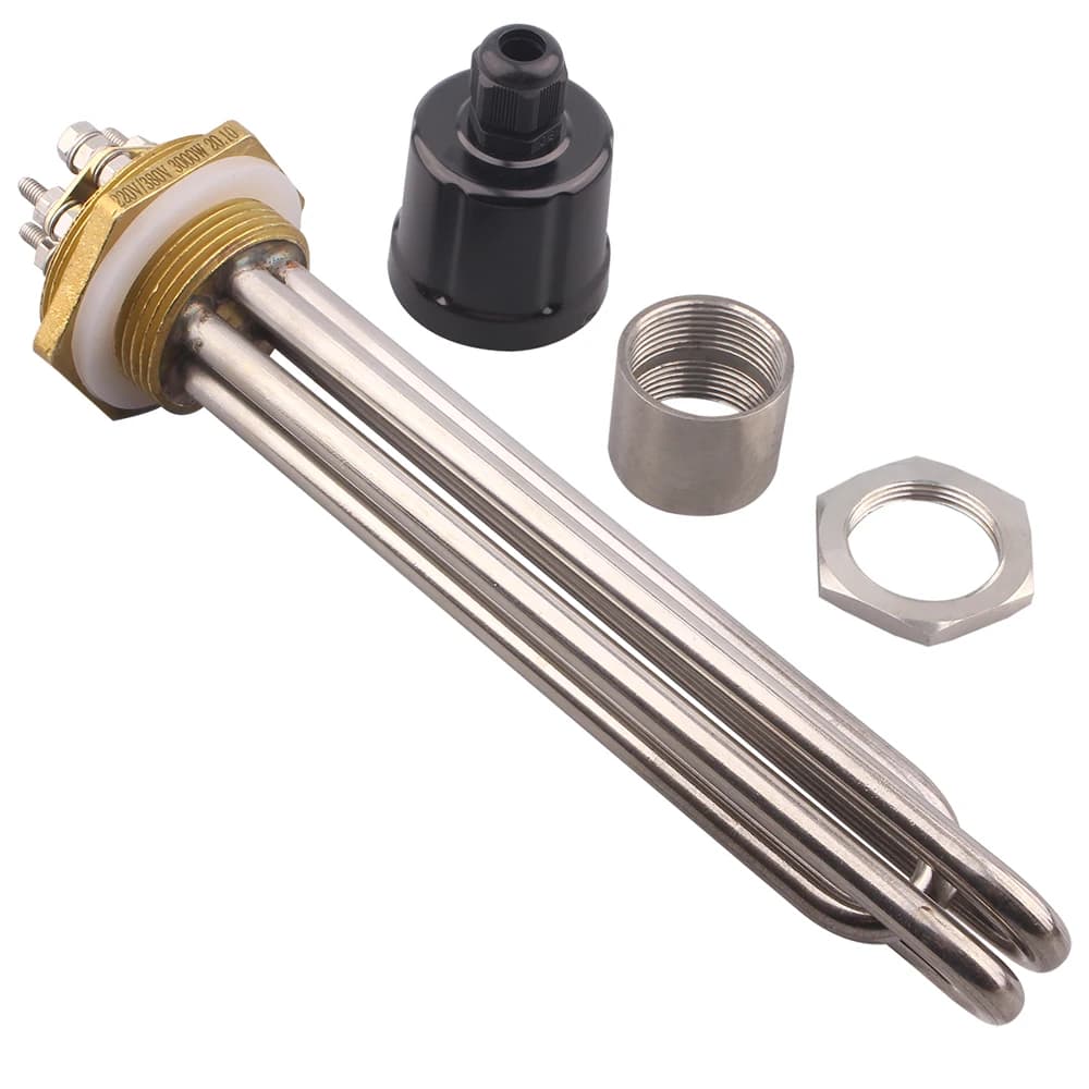Élément chauffant d'eau par Immersion 220v/380V, chauffage électrique de brasserie SUS304, résistanc