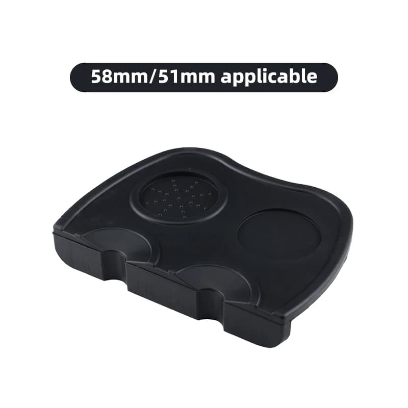 Hiinvasif-Porte-filtre en poudre de café sans fond, distributeur de Tmaper en acier inoxydable 304, 