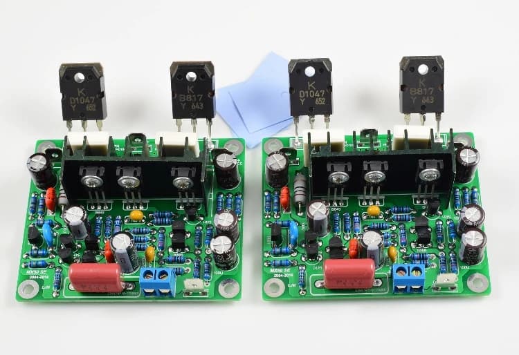 Carte amplificateur de puissance audio double canal MX50 SE 100W × 2, 2 pièces, amplificateur stéréo