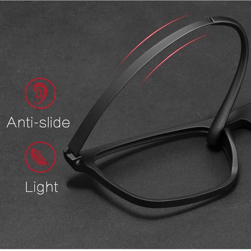 Mode Ultra léger lunettes cadre optique pleine jante TR-90 Prescription lunettes pour hommes et femm
